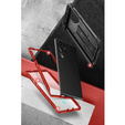 Etui pancerne do Samsung Galaxy S21 Ultra, Dexnor Full Body, czerwone