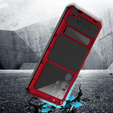 Etui do Samsung Galaxy S23 Ultra, R-JUST, pancerne, czerwone