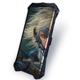 Etui pancerne do Motorola Edge 40 Neo, Aluminum Alloy, czarne