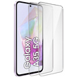 2x Szkło Hartowane do Samsung Galaxy A35 5G, ERBORD 9H Hard Glass, szybka
