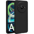 Etui cienkie do Xiaomi Redmi A3, Slim, czarne