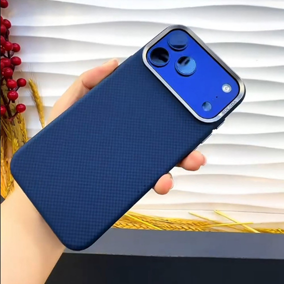 Etui SULADA do iPhone 17 Pro z MagSafe – tytanowe niebieskie