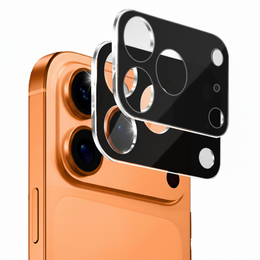 2x Szkło hartowane ERBORD na wyspę aparatów do iPhone 17 Pro Max, czarne