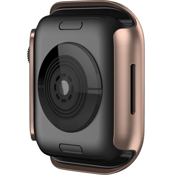 Etui do Apple Watch 7/8/9 45mm, Różowe złoto