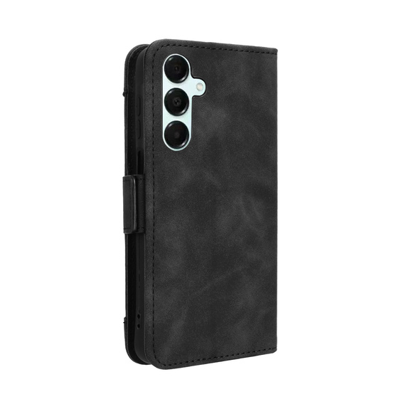 Etui z klapką do Samsung Galaxy A17 5G, Card Slot, czarne