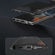 Etui Magnetic Dual Glass MagSafe do Samsung Galaxy S24 Ultra, czarne