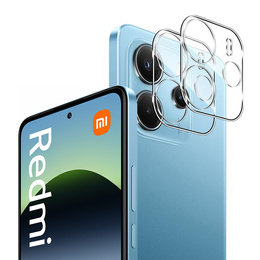 2x Szkło hartowane na aparat ERBORD do Xiaomi Redmi Note 14 4G, Przezroczyste