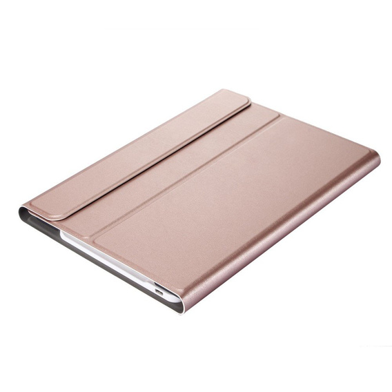 Etui z klawiaturą do Samsung Galaxy Tab Tab S7/S8 T870 T875, różowe rose gold