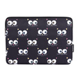Etui na Laptopa 13" z Motywem Oczu – Czarne