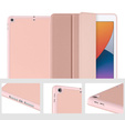 Etui do iPad 10.2" 2021/2020/2019 (9/8/7 gen.), z miejscem na rysik, Różowe Rose Gold