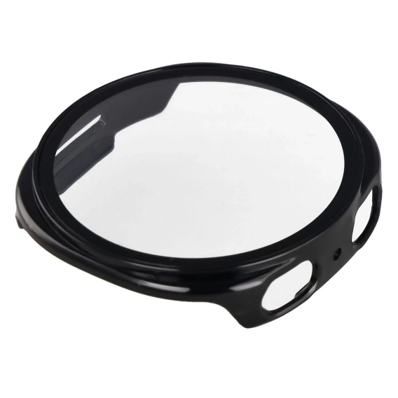 2w1 Etui + Szkło Hartowane do Samsung Galaxy Watch 8 40mm, Czarne