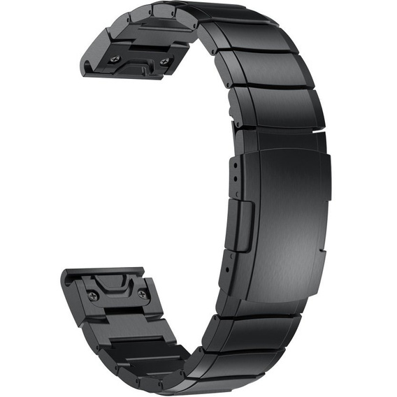 Bransoleta stalowa Quickfit 26mm do Garmin, Czarna
