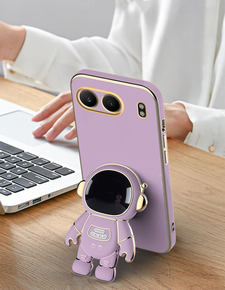 Etui do OnePlus Nord 4, Astronaut, fioletowe