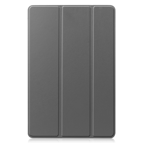 Etui do Samsung Galaxy Tab S10 Lite / S10 FE / S9 FE, Tri-fold, z miejscem na rysik, szare