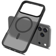 Etui do iPhone 17 Pro, Matt Case, do MagSafe, matowe czarne