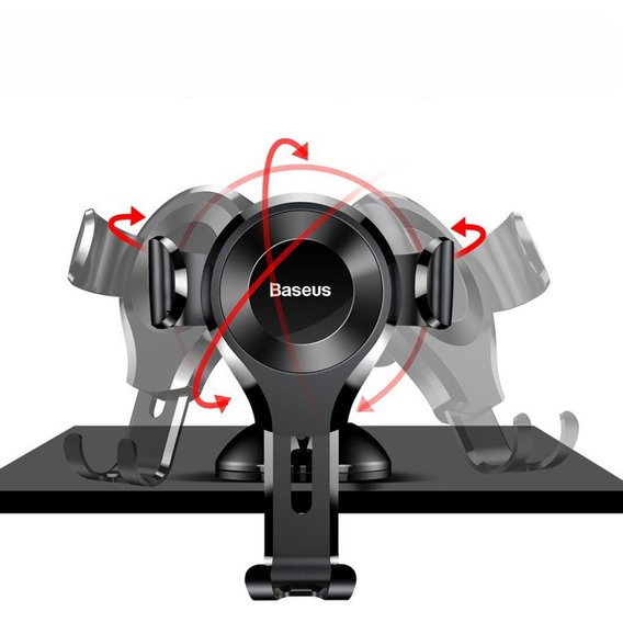 BASEUS Osculum Grawitacyjny Uchwyt Samochodowy - Black/Red