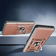 Etui pancerne do Honor 400 Lite, CamShield Slide, różowe