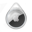 Etui Brelok do Apple AirTag 2 / 1, Case Plastic Protective, Przezroczyste