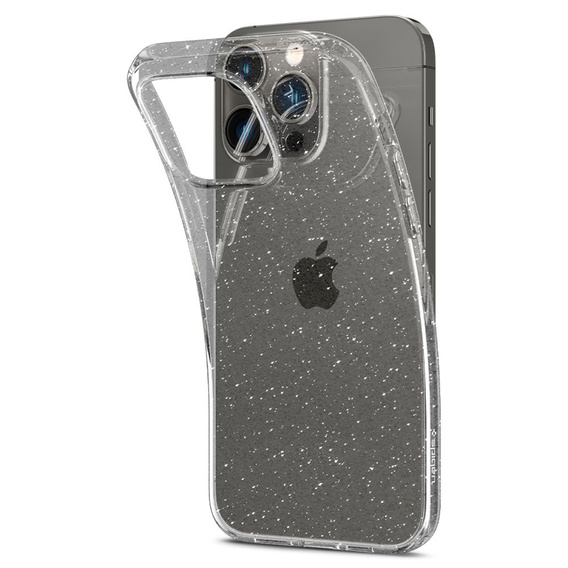 Etui Spigen do iPhone 14 Pro, Liquid Crystal, przezroczyste brokat