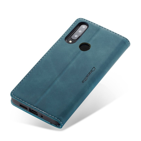 Etui CASEME do Huawei P30 Lite, Leather Wallet Case, niebieskie