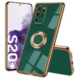 Etui do Samsung Galaxy S20 Plus, Electro Ring, zielone
