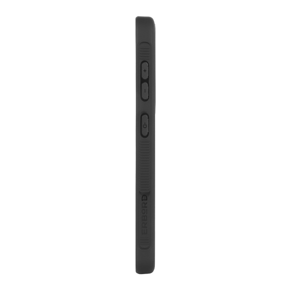 Etui skórzane do Samsung Galaxy S24, ERBORD LeatherGuard, czarne
