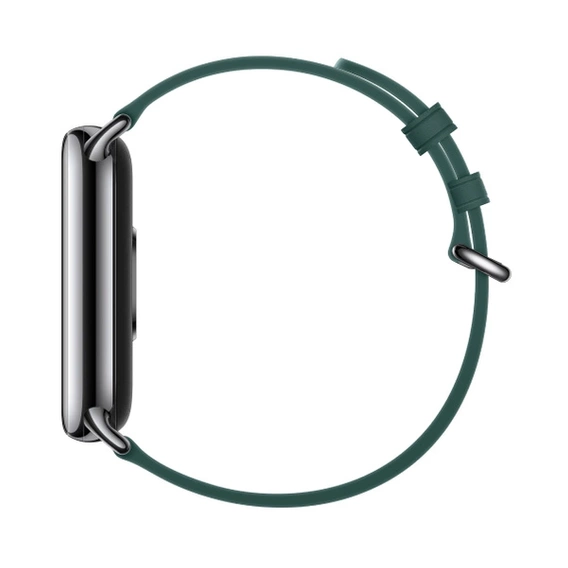 Pasek Skórzany do Xiaomi Smart Band 10 / 9 / 8, Zielony