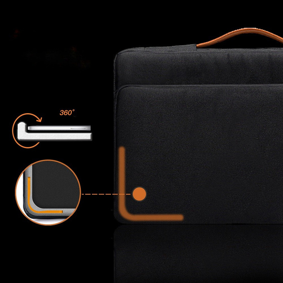 Torba na laptopa 13–14 cali – elegancja i ochrona w jednym - Czarna