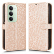 Etui z klapką do Xiaomi Redmi 15 5G / 4G, Wallet Rhombus, złote