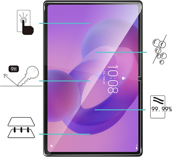 Szkło Hartowane do Lenovo Idea Tab Plus 12,1" szkiełko, szybka