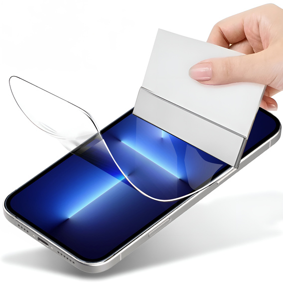 2x Folia Hydrożelowa do iPhone 13 Pro Max, ERBORD Hydrogel Foil