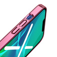 Etui do iPhone 13 Pro Max, ERBORD Hybrid MagSafe Case, różowe