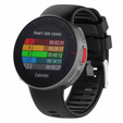 Pasek Siliconowy Soft Gel do Polar Vantage V - Black