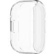 2w1 Etui Silikonowe z Osłoną na Ekran do Xiaomi Redmi Watch 3, Przezroczyste
