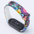 Pasek Silikonowy do Xiaomi Smart Band 10 / 9 / 8, Kolorowe wzory