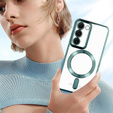 Etui do Samsung Galaxy S23 Plus, Electro MagSafe, zielone + Szkło na ekran