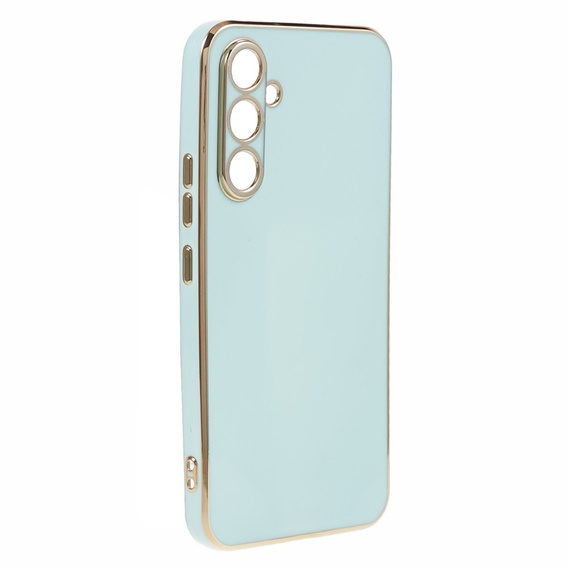 Etui do Samsung Galaxy S24+ Plus, Glamour CamShield, miętowe