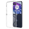 Etui do Motorola Razr 50 Ultra, Fusion Hybrid, przezroczyste