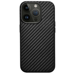 Etui KZDOO do iPhone 16 Pro, Carbon Fiber, czarne