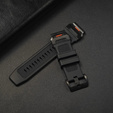 Pasek Silikonowy QuickFit do Garmin Fenix 22mm, Czarny