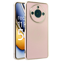 Etui do Realme 11 Pro 5G / Pro+ 5G, Glamour CamShield, różowe rose gold