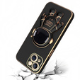 Etui do iPhone 14, Astronaut, czarne