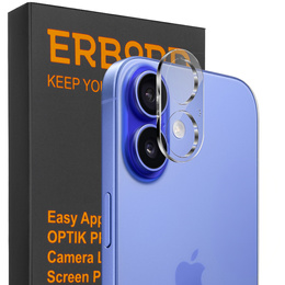 Szkło na obiektywy do iPhone 16 / 16 Plus, przezroczyste