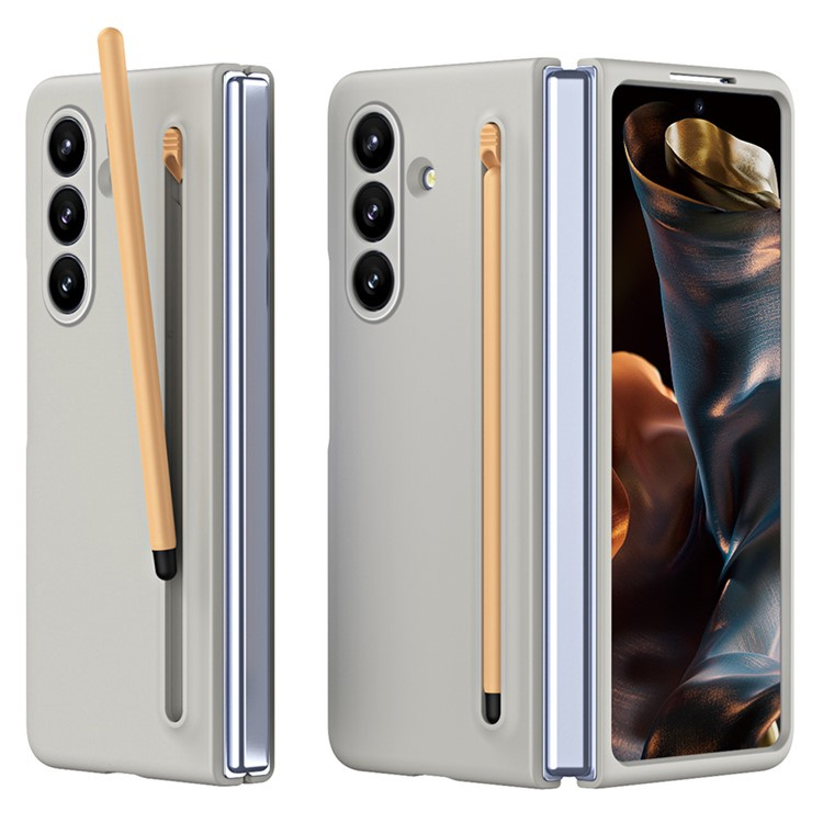 Etui z wbudowanym szkłem hartowanym na zewnętrzny ekran i rysikiem na Samsung Galaxy Z Fold7