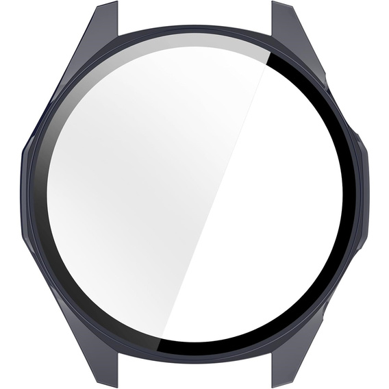 2w1 Etui + Szkło Hartowane do Huawei Watch GT 6 46mm, Niebieskie
