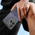 Etui DuxDucis do Motorola Edge 50 Neo / Motorola ThinkPhone 25, Aimo case, przezroczyste / czarne