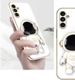 Etui do Samsung Galaxy A56 5G, Astronaut, białe