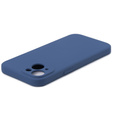 Etui do iPhone 15 Plus, Silicone Lite, granatowe
