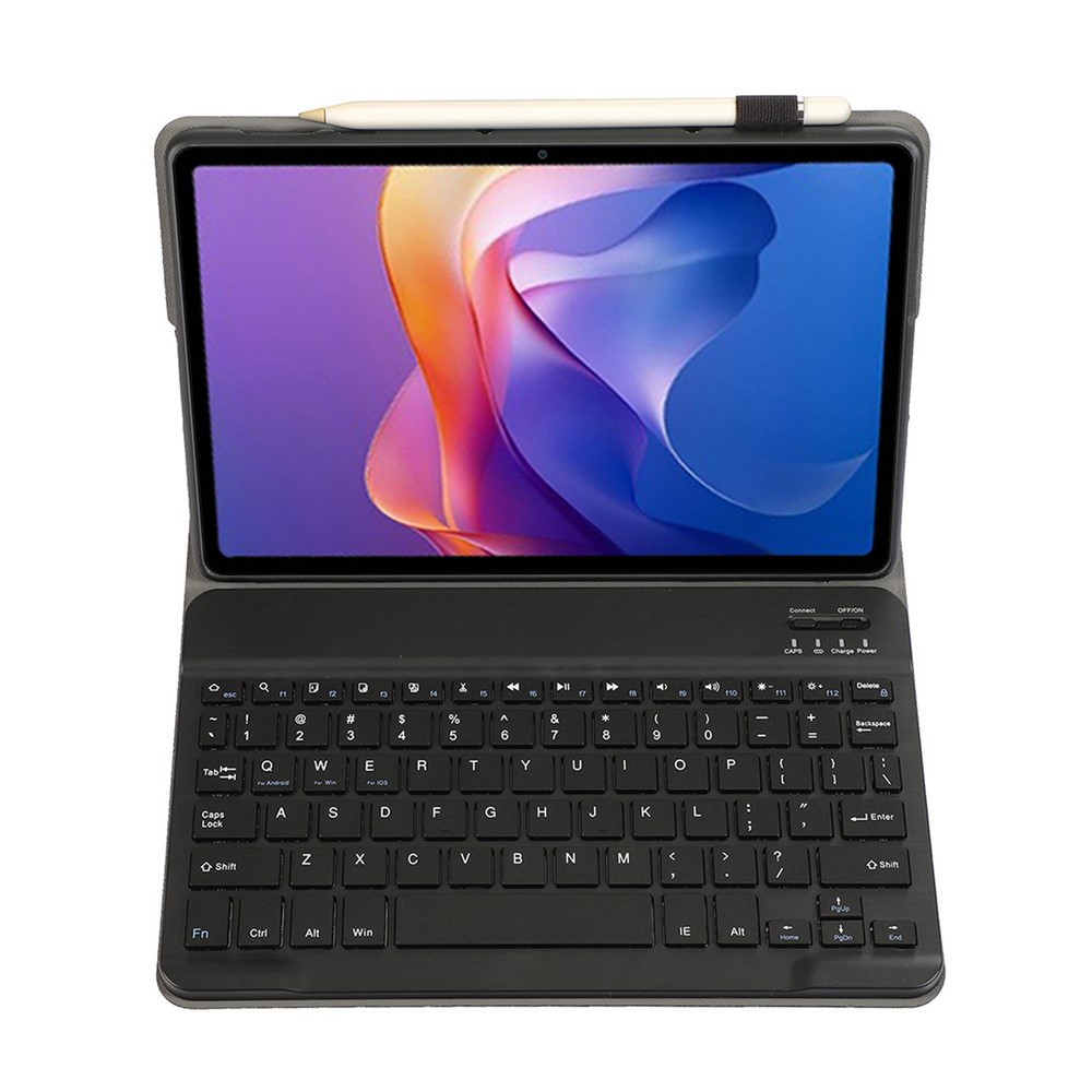 Skórzane etui z klawiaturą Bluetooth do Xiaomi Redmi Pad 2 – elegancka ochrona