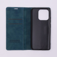 Etui do Xiaomi Redmi 12C, ERBORD Vintage portfel z klapką, niebieskie